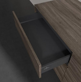 Тумба під раковину Villeroy & Boch Collaro 140х50 см ДСП кам'яний дуб C07500RK