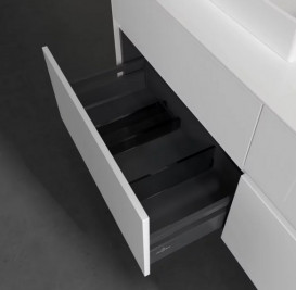 Тумба под раковину Villeroy & Boch Collaro 140х50 см ДСП белый матовый C07600MS