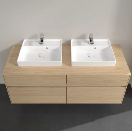 Тумба под раковину Villeroy & Boch Collaro 140х50 см ДСП северный дуб C07600VJ