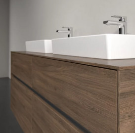 Тумба под раковину Villeroy & Boch Collaro 140х50 см ДСП дуб аризона C07600VH