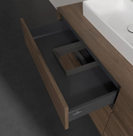 Тумба под раковину Villeroy & Boch Collaro 140х50 см ДСП дуб аризона C07600VH