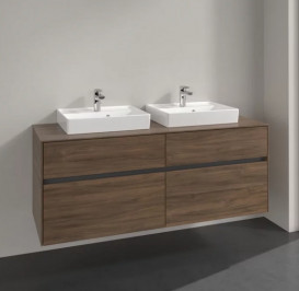 Тумба под раковину Villeroy & Boch Collaro 140х50 см ДСП дуб аризона C07600VH