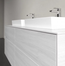 Тумба под раковину Villeroy & Boch Collaro 140х50 см ДСП белое дерево C07600E8