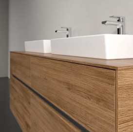 Тумба под раковину Villeroy & Boch Collaro 140х50 см ДСП дуб канзас C07600RH