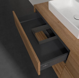 Тумба под раковину Villeroy & Boch Collaro 140х50 см ДСП дуб канзас C07600RH