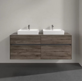 Тумба под раковину Villeroy & Boch Collaro 140х50 см ДСП каменный дуб C07600RK