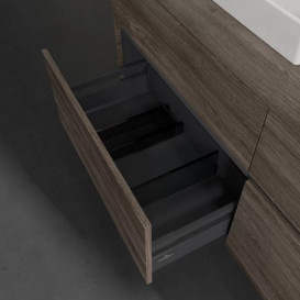 Тумба под раковину Villeroy & Boch Collaro 140х50 см ДСП каменный дуб C07600RK