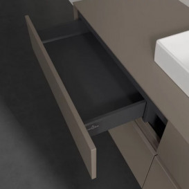 Тумба под раковину Villeroy & Boch Collaro 160х50 см ДСП трюфель серый C07700VG