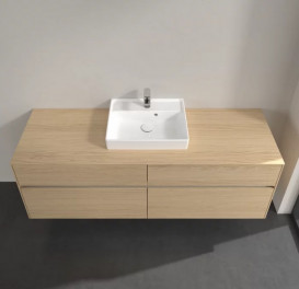 Тумба под раковину Villeroy & Boch Collaro 160х50 см ДСП северный дуб C07700VJ