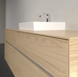 Тумба под раковину Villeroy & Boch Collaro 160х50 см ДСП северный дуб C07700VJ