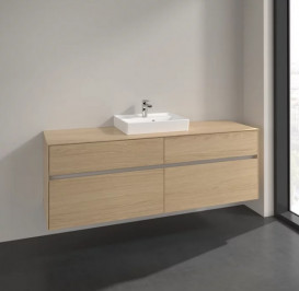 Тумба под раковину Villeroy & Boch Collaro 160х50 см ДСП северный дуб C07700VJ