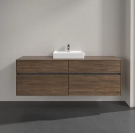 Тумба під раковину Villeroy & Boch Collaro 160х50 см ДСП дуб аризона C07700VH