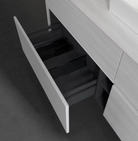 Тумба під раковину Villeroy&Boch Collaro 160х50 см ДСП біле дерево C07700E8