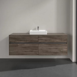 Тумба под раковину Villeroy & Boch Collaro 160х50 см ДСП каменный дуб C07700RK