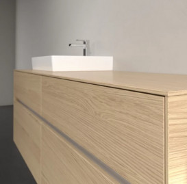 Тумба под раковину Villeroy & Boch Collaro 160х50 см ДСП северный дуб C07800VJ