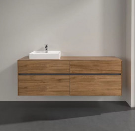 Тумба под раковину Villeroy & Boch Collaro 160х50 см ДСП дуб канзас C07800RH