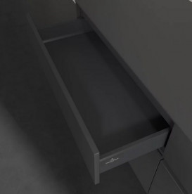 Тумба під раковину Villeroy&Boch Collaro 160х50 см МДФ глянсовий сірий C07900FP
