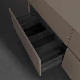 Тумба під раковину Villeroy & Boch Collaro 160х50 см ДСП сірий трюфель C07900VG