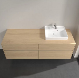 Тумба под раковину Villeroy & Boch Collaro 160х50 см ДСП северный дуб C07900VJ