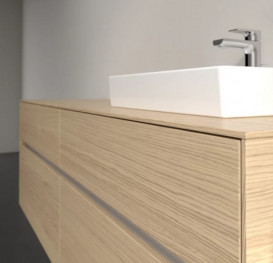 Тумба под раковину Villeroy & Boch Collaro 160х50 см ДСП северный дуб C07900VJ
