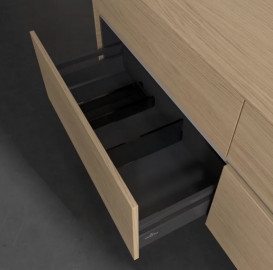 Тумба под раковину Villeroy & Boch Collaro 160х50 см ДСП северный дуб C07900VJ