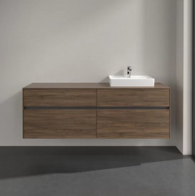 Тумба під раковину Villeroy & Boch Collaro 160х50 см ДСП дуб аризона C07900VH