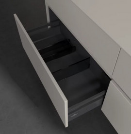 Тумба під раковину Villeroy&Boch Collaro 160х50 см ДСП м'який сірий C07900VK