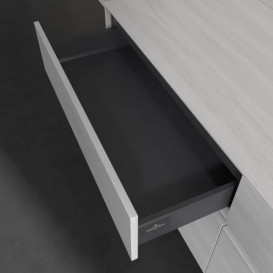 Тумба під раковину Villeroy&Boch Collaro 160х50 см ДСП біле дерево C07900E8