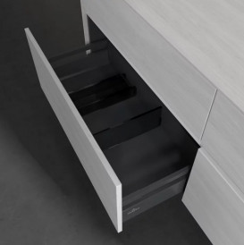 Тумба під раковину Villeroy&Boch Collaro 160х50 см ДСП біле дерево C07900E8