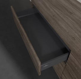 Тумба під раковину Villeroy & Boch Collaro 160х50 см ДСП кам'яний дуб C07900RK