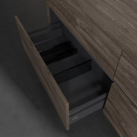 Тумба під раковину Villeroy & Boch Collaro 160х50 см ДСП кам'яний дуб C07900RK