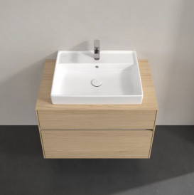 Тумба під раковину Villeroy & Boch Collaro 80х50 см ДСП північний дуб C08000VJ