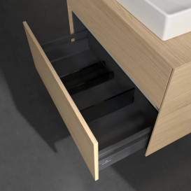Тумба під раковину Villeroy & Boch Collaro 80х50 см ДСП північний дуб C08000VJ