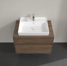 Тумба під раковину Villeroy & Boch Collaro 80х50 см ДСП дуб аризона C08000VH