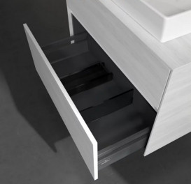 Тумба под раковину Villeroy & Boch Collaro 80х50 см ДСП белое дерево C08000E8