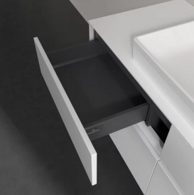 Тумба под раковину Villeroy & Boch Collaro 120х50 см МДФ глянцевый белый C08100DH