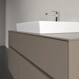 Тумба под раковину Villeroy & Boch Collaro 120х50 см ДСП трюфель серый C08100VG