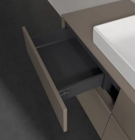 Тумба под раковину Villeroy & Boch Collaro 120х50 см ДСП трюфель серый C08100VG