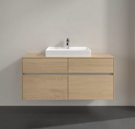 Тумба под раковину Villeroy & Boch Collaro 120х50 см ДСП северный дуб C08100VJ