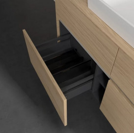 Тумба под раковину Villeroy & Boch Collaro 120х50 см ДСП северный дуб C08100VJ