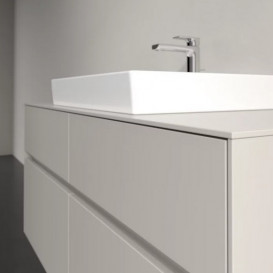 Тумба под раковину Villeroy & Boch Collaro 120х50 см ДСП мягкий серый C08100VK