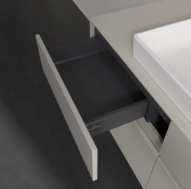 Тумба под раковину Villeroy & Boch Collaro 120х50 см ДСП мягкий серый C08100VK