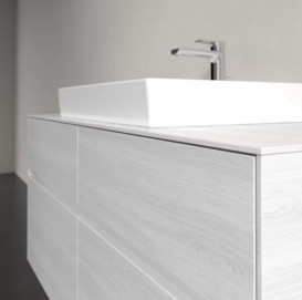 Тумба под раковину Villeroy & Boch Collaro 120х50 см ДСП белое дерево C08100E8