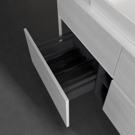 Тумба под раковину Villeroy & Boch Collaro 120х50 см ДСП белое дерево C08100E8