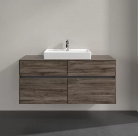 Тумба под раковину Villeroy & Boch Collaro 120х50 см ДСП каменный дуб C08100RK