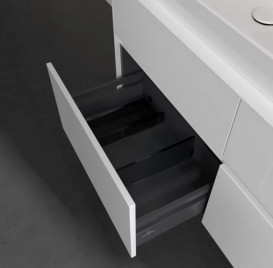 Тумба під раковину Villeroy&Boch Collaro 120х50 см ДСП білий матовий C08200MS