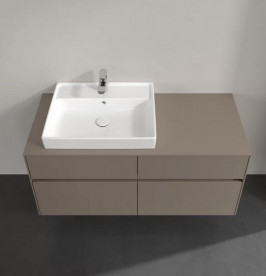 Тумба под раковину Villeroy & Boch Collaro 120х50 см ДСП трюфель серый C08200VG