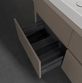 Тумба под раковину Villeroy & Boch Collaro 120х50 см ДСП трюфель серый C08200VG