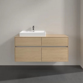 Тумба под раковину Villeroy & Boch Collaro 120х50 см ДСП северный дуб C08200VJ