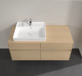 Тумба под раковину Villeroy & Boch Collaro 120х50 см ДСП северный дуб C08200VJ